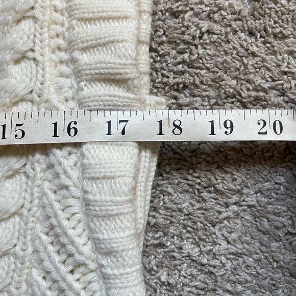 Veronica Beard Pinkett Cream Cable Knit Sweater Vest - Picture 8 of 10